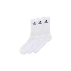 CALCETINES ADIDAS 3S PERFORMANCE CREW BLANCO NEGRO AA2297