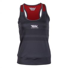 CAMISETA WINGPADEL W-NAOMI GRIS/ROJO NIA