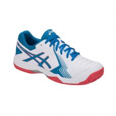 ZAPATILLAS ASICS GEL GAME 6 CLAY BLANCO AZUL E706Y 100