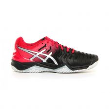 ASICS GEL-RESOLUTION 7 CLAY ROSSO NERO