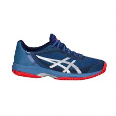 ASICS GEL COURT SPEED CLAY BLU ARANCIONE E801N 400