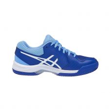 ASICS GEL DEDICATE 5 CLAY MUJER AZUL BLANCO E758Y 400