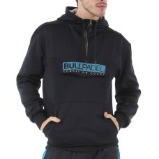 SUDADERA BULLPADEL ORISTANO NEGRO