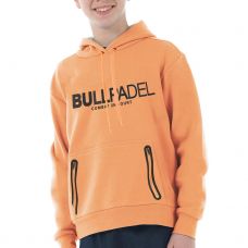 SUDADERA BULLPADEL ORTEX JUNIOR NARANJA FLUOR