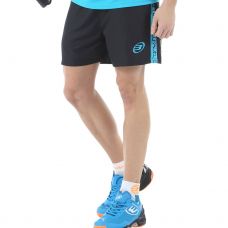 PANTALON CORTO BULLPADEL IMUTES NEGRO AZUL