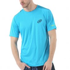 CAMISETA BULLPADEL ICINI AZUL TURQUESA