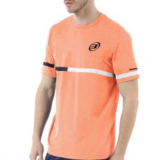 CAMISETA BULLPADEL INTRIA NARANJA FLOR