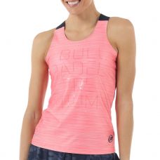 CAMISETA BULLPADEL MUJER VOSER SALMON