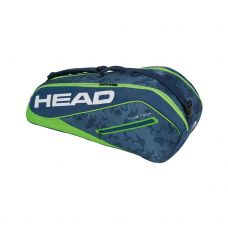 RAQUETERO HEAD TOUR TEAM 6R COMBI AZUL VERDE