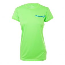 CAMISETA TECNICA BULLPADEL VERDE MUJER