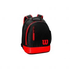 MOCHILA WILSON YOUTH NEGRO ROJO JUNIOR