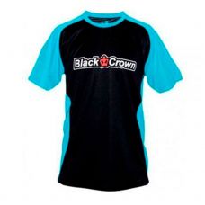 BLACK CROWN T SHIRT STOP NERO BLU