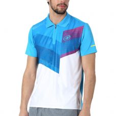 BULLPADEL POLO TEVA BLU BIANCO