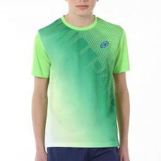 T-SHIRT BULLPADEL COLEPE VERDE FLUORESCENTE JUNIOR
