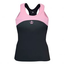 CAMISETA BLACK CROWN SARANDA GRIS PLOMO ROSA MUJER