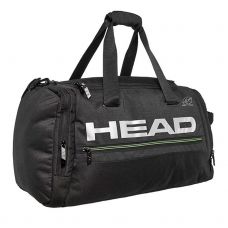 HEAD BORSA DUFFLE GRIGIO NERO