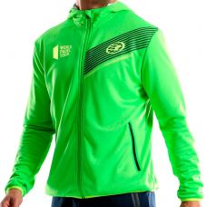 SUDADERA BULLPADEL TARALO VERDE FLOR