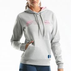 SUDADERA BULLPADEL TEOBAL GRIS MUJER