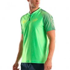 CAMISETA BULLPADEL TILDEN VERDE FLUOR