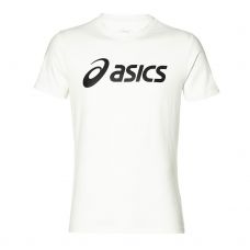 CAMISETA ASICS BIG LOGO BLANCO NEGRO