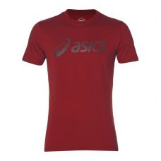 CAMISETA ASICS BIG LOGO AZUL BLANCO