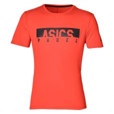 CAMISETA ASICS PADEL GPX CORAL
