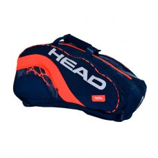 HEAD PORTARACCHETTE DELTA BELA MONSTERCOMBI BLU ARANCIONE
