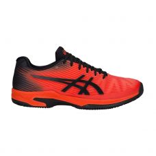ASICS GEL SOLUTION SPEED FF ROJO NEGRO