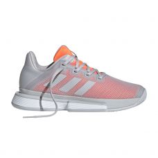 ADIDAS SOLEMATCH BOUNCE CLAY MUJER GRIS NARANJA EF4461