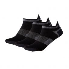 3 PARES CALCETINES ASICS LYTE NEGRO GRIS