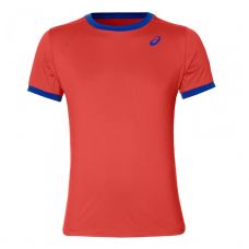 CAMISETA ASICS CLUB SS TOP NARANJA