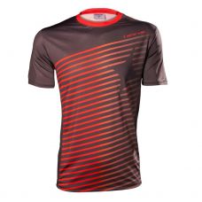 CAMISETA STAR VIE STAR STREAM NEGRO ROJO