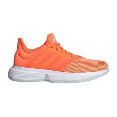 ADIDAS GAMECOURT NARANJA BLANCO MUJER EE3812