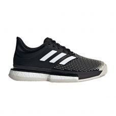 ADIDAS SOLECOURT BOOST CLAY NEGRO BLANCO MUJER G26305