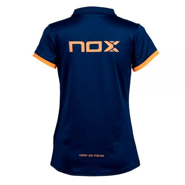 NOX Polo Pro Azul Marino Mujer