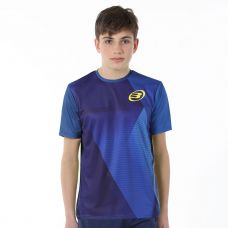 CAMISETA BULLPADEL CALCIK AZUL AMARILLO NIO