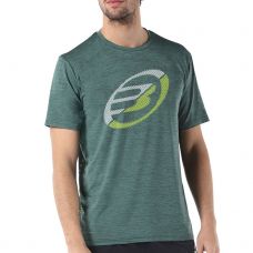 BULLPADEL T SHIRT COGNE VERDE