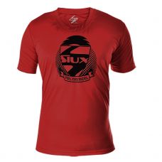 SIUX T SHIRT DRY ROSSO NERO
