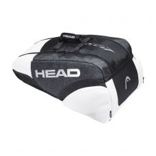 SAC DE TENNIS HEAD DJOKOVIC 9R SUPERCOMBI NOIR BLANC
