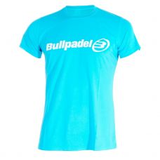 CAMISETA BULLPADEL AZUL CELESTE MUJER