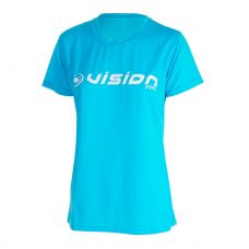 CAMISETA VISION AVALANCHE AZUL CELESTE MUJER