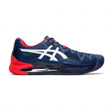 ASICS GEL-RESOLUTION 8 CLAY AZUL BLANCO ROJO 1041A076-400