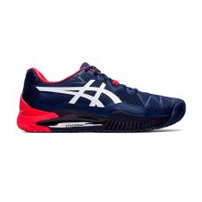 ASICS GEL RESOLUTION 8 AZUL BLANCO ROJO 1041A079-400