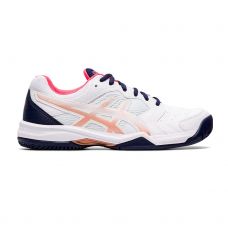 ASICS GEL-DEDICATE 6 CLAY BLANCO AZUL MUJER 1042A073-103