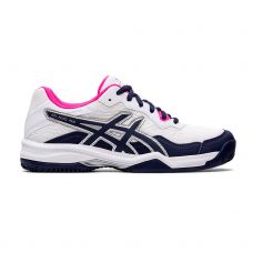 ASICS GEL-PADEL PRO 4 BLANCO AZUL MUJER 1042A111-101