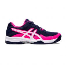 ASICS GEL PADEL PRO 4 NEGRO FUCSIA  MUJER 1042A111-401