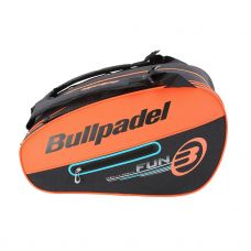 BOLSA BULLPADEL FUN NEGRO NARANJA