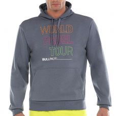 SUDADERA BULLPADEL STEWAR GRIS AZULADO VIGOR