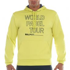 SUDADERA BULLPADEL STEWAR AMARILLO FLUOR