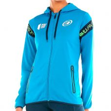 SUDADERA BULLPADEL SERBAL AZUL ATMICO MUJER